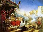 Arab or Arabic people and life. Orientalism oil paintings 76